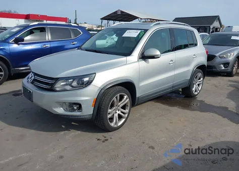 2012 Volkswagen Tiguan Sel из США, поврежденный, VIN WVGBV7AX4CW541242